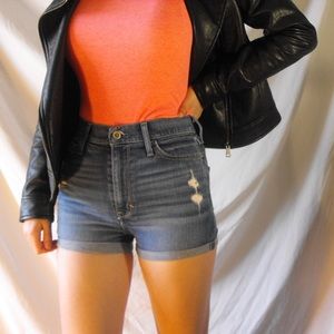 Hollister High Waist Jean Shorts